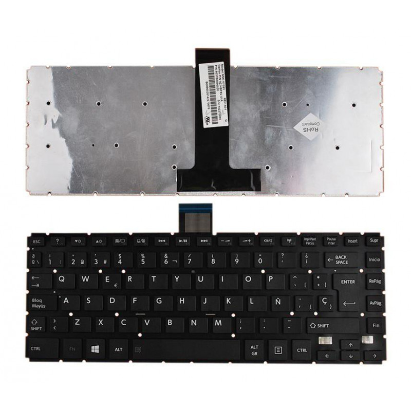 TOSHIBA SATELLITE L40-B L40D-B L40DT-B L40DT-B L40T-B TASTIERA LAPTOP