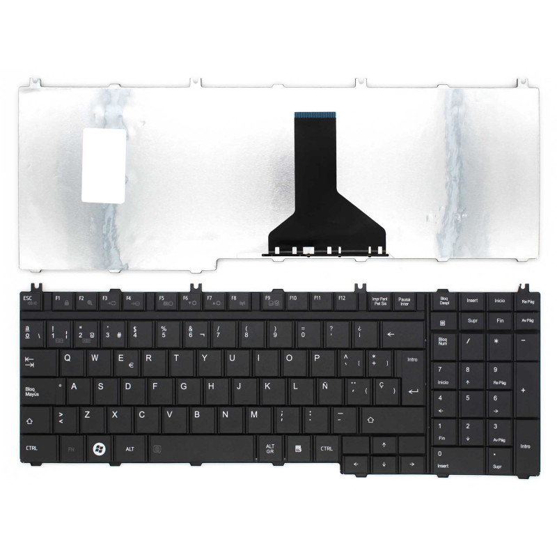 TASTIERA PER TOSHIBA SATELLITE L500 L505 L350 P300 LAPTOP