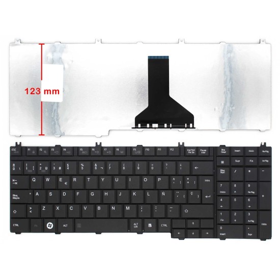TASTIERA PER TOSHIBA SATELLITE L500 L505 L350 P300 LAPTOP