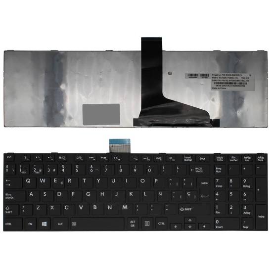 TASTIERA DEL PORTATILE TOSHIBA SATELLITE L850