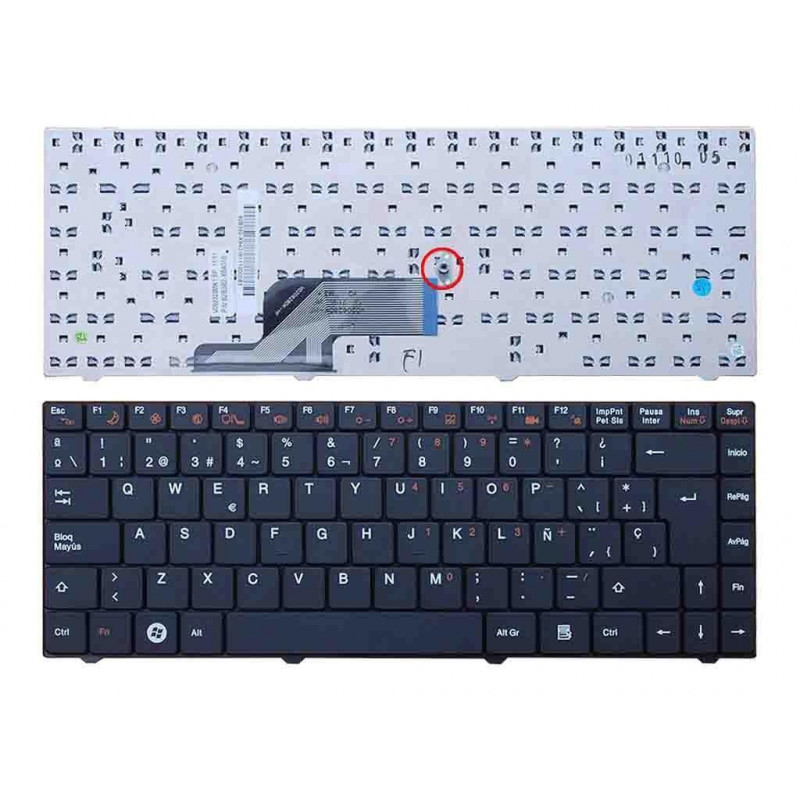 TASTIERA DEL COMPUTER PORTATILE VIT M2400 V092328MK1
