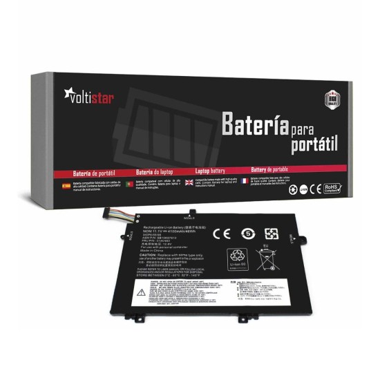 Voltistar Batteria per Lenovo ThinkPad L480, L580 (4100 mAh) 11.1V