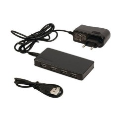 Adattatore Hub Konig (csu2h7p200bl) USB 7 porte (7x USB 2.0), A+