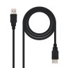 Cable USB 3.0 Tipo A Maschio-Femmina 1,8M - USB ricarica e dati, Nero, A+
