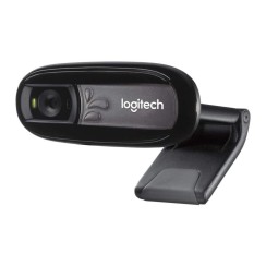 Cámara Web Logitech C170 (V-U0026) | Webcam USB con Microfono Integrato