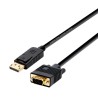 AISENS Cavo DisplayPort a VGA 2 m, Nero