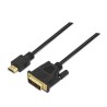 AISENS Cavo DVI a HDMI 1,8m (A117-0090), Maschio-Maschio, Nero