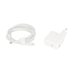 Caricatore Movano 29W USB tipo C USB-C iPad/MacBook, Bianco, Nuovo