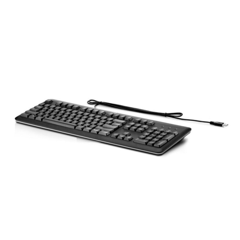 Teclado HP USB AZERTY Francese (QY776AA#ABF), Nero, Km0 Scatola Originale