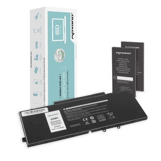Batteria Movano per Dell Precision 7550, 7560, 7670, 7760