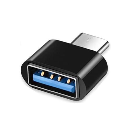 Adattatore da USB a USB-C, adattatore OTG USB-C maschio a USB-A 2.0 femmina, compatibile con MacBook Pro, Samsung Galaxy