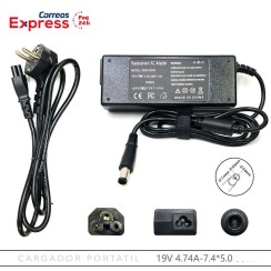 Adattatore Caricabatterie HP 65W 18.5V 3,5A 7.4x5.0mm