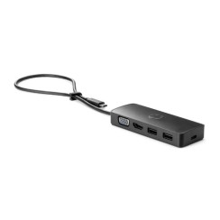 Adattatore HPHub da viaggio USB-C G2 (2x USB, 1x HDMI, 1x VGA), Nuovo