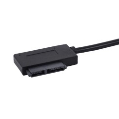 Adattatore USB 2.0 a Mini SATA II, adattatore da 13 pin per unità CD/DVD portatile Slimline, nuovo