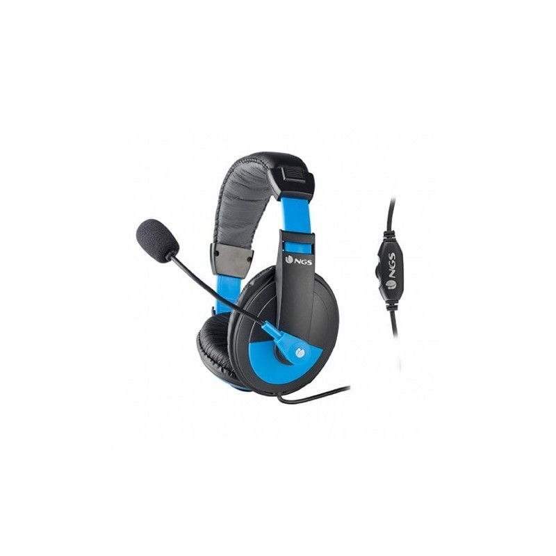Cuffie Micro NGS MSX9PRO Blu, Km0 Scatola Originale