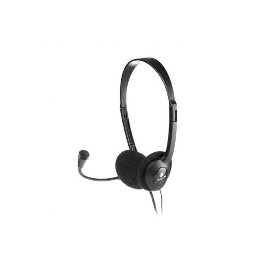 NGS MS103 Cuffie con microfono, nero