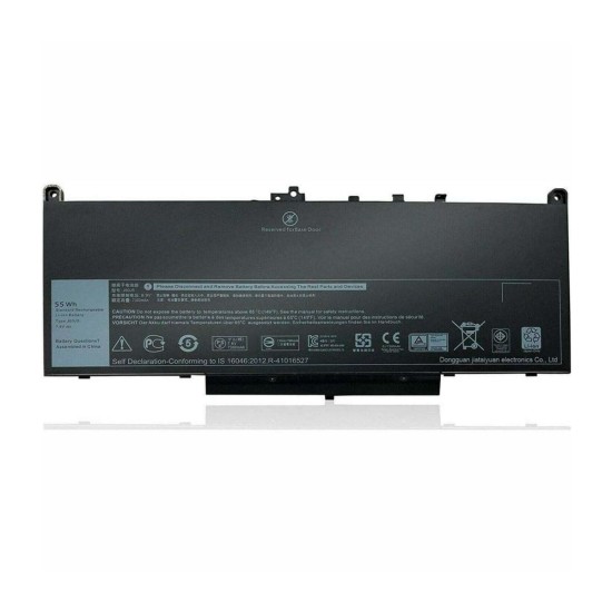 Batteria per Dell Latitude E7270, E7470 J60J5 (7200 mAh) 7.6V