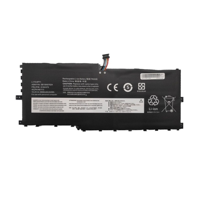 Batteria per Lenovo ThinkPad X1 Yoga G3 (2900 mAh) 15.2V