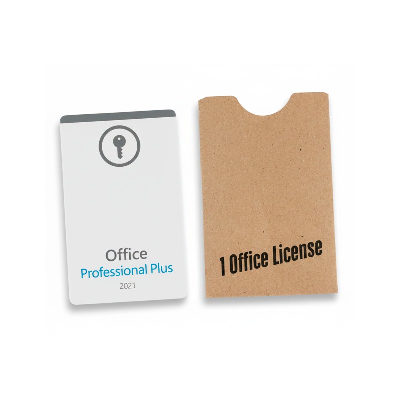 Microsoft Office Professional Plus 2021 | Scheda di attivazione