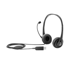 Cuffia per ufficio HP T1A67AA Cuffia USB, nera, Km0 Scatola originale