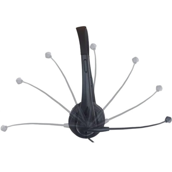 Cuffia per ufficio HP T1A67AA Cuffia USB, nera, Km0 Scatola originale