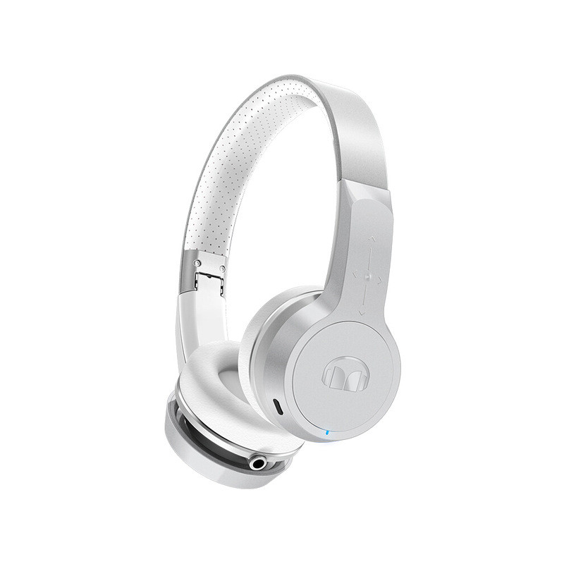 Monster Clarity HD Cuffie Bluetooth Argento Nuovo