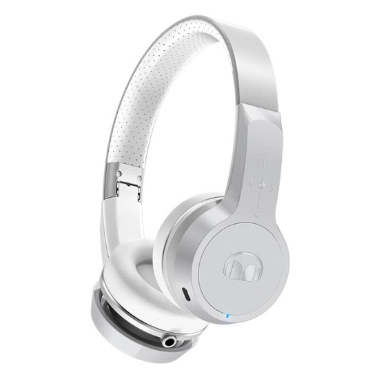 Monster Clarity HD Cuffie Bluetooth Argento Nuovo