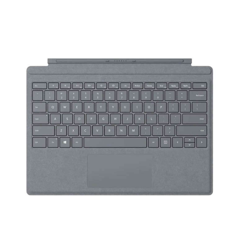Microsoft Surface Pro Type Cover Grigio Chiaro | Tastiera QWERTY UK - A