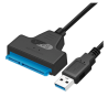 Cavo adattatore da USB SATA 3 a USB 3.0, compatibile con disco rigido esterno HDD SSD da 2,5", cavo Sata III a 22 pin, nuovo