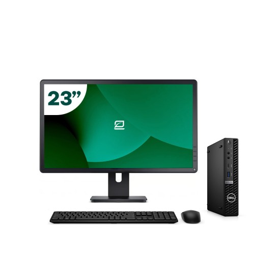 Pack Dell 5090 Micro i5 11500T + Monitor 23" + Tastiera/Mouse + WiFi USB