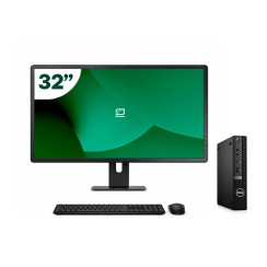 Pack Dell 5090 Micro i5 11500T + Monitor 32" + Tastiera/Mouse + WiFi USB