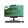 AIO Lenovo M920q Tiny i5 9500T 8GB SSD 256GB 22" + Tastiera e mouse wireless + WiFi