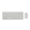 Tastiera + Mouse Logitech MK250 Senza fili Wireless, Bianco, Nuovo