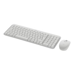 Logitech MK250 Tastiera e Mouse Wireless Bianco