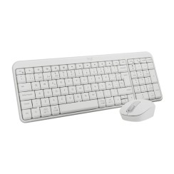 Logitech MK250 Tastiera e Mouse Wireless Bianco
