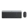 Tastiera + Mouse Logitech MK470 Senza fili Wireless, Nero, Nuovo