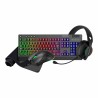 UNYKAch Nova 4 in 1 Tastiera + Mouse + Cuffie + Tappetino, Nuovo