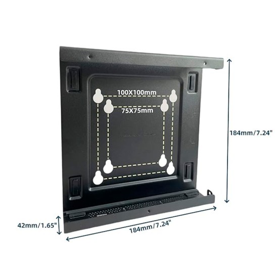 Lenovo Supporto VESA Tiny per ThinkCentre, Nero, A+