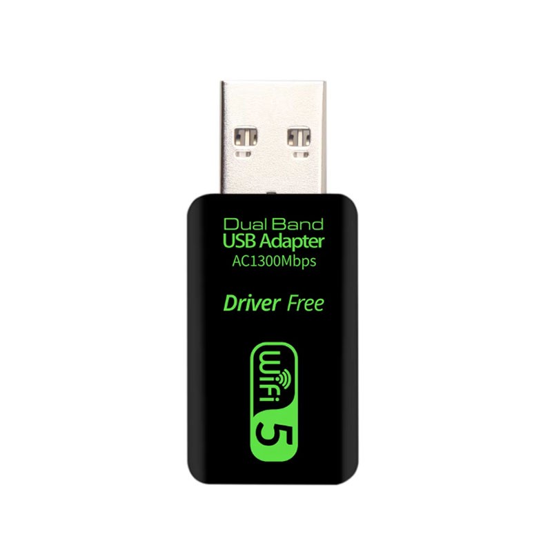 Adaptatore USB WiFi AC1300 Dual Band · 5GHz Alta Velocità