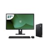 Pack Lenovo M80q Tiny i5 10500T 8GB SSD 256GB + LCD 27" + Tastiera e mouse wireless + WiFi