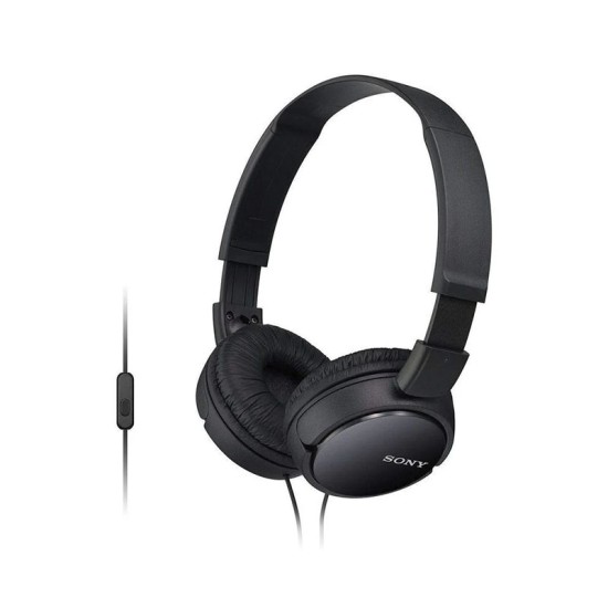 Auricolari Sony MDR-ZX110 con Microfono, Nero