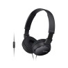 Auricolari Sony MDR-ZX110 con Microfono, Nero