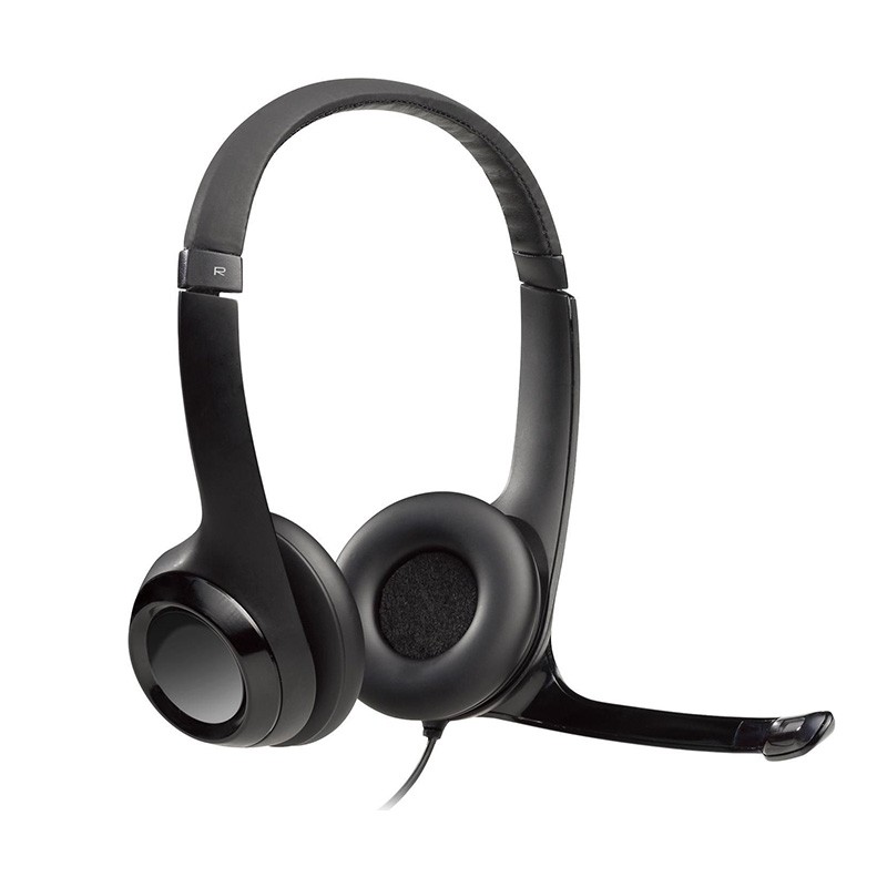 Logitech H390 USB con Microfono Nero · Cuffie Premium