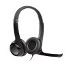 Auricolari Logitech H390 con Microfono, Nero
