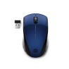Ratón inalámbrico HP 220 Wireless, azul, nuovo