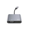 Convertitore da USB-C a HDMI, splitter USB-C 3.0 compatibile 3 in 1, 4K, PD, carica rapida, nuovo
