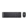 Tastiera + mouse wireless Logitech MK220, nero, nuovo