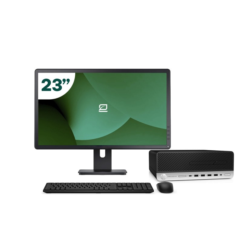 Pack HP 600 G4 SFF i5 8500 + Monitor 23" + Tastiera/Mouse + WiFi USB