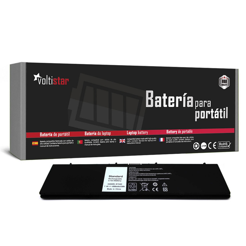 BATTERIA PER LAPTOP DELL LATITUDE E7440 34GKR 451-BBFT 451-BBFV 451-BBFV 451-BBFY F38HT