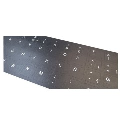 Kit adesivi tastiera spagnola HP · ANSI e ISO · Vinile resistente